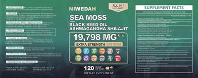 NIWEDAH SEA MOSS BLACK SEED DIETARY SUPPLEMENT.jpg label - NIWEDAH SEA MOSS BLACK SEED DIETARY SUPPLEMENT